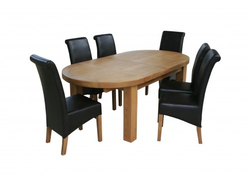 Hughie Doyle Furniture ¦ Gorey ¦ Carlow ¦ Wexford ¦ Vinnie Oval dining table Dining Table 